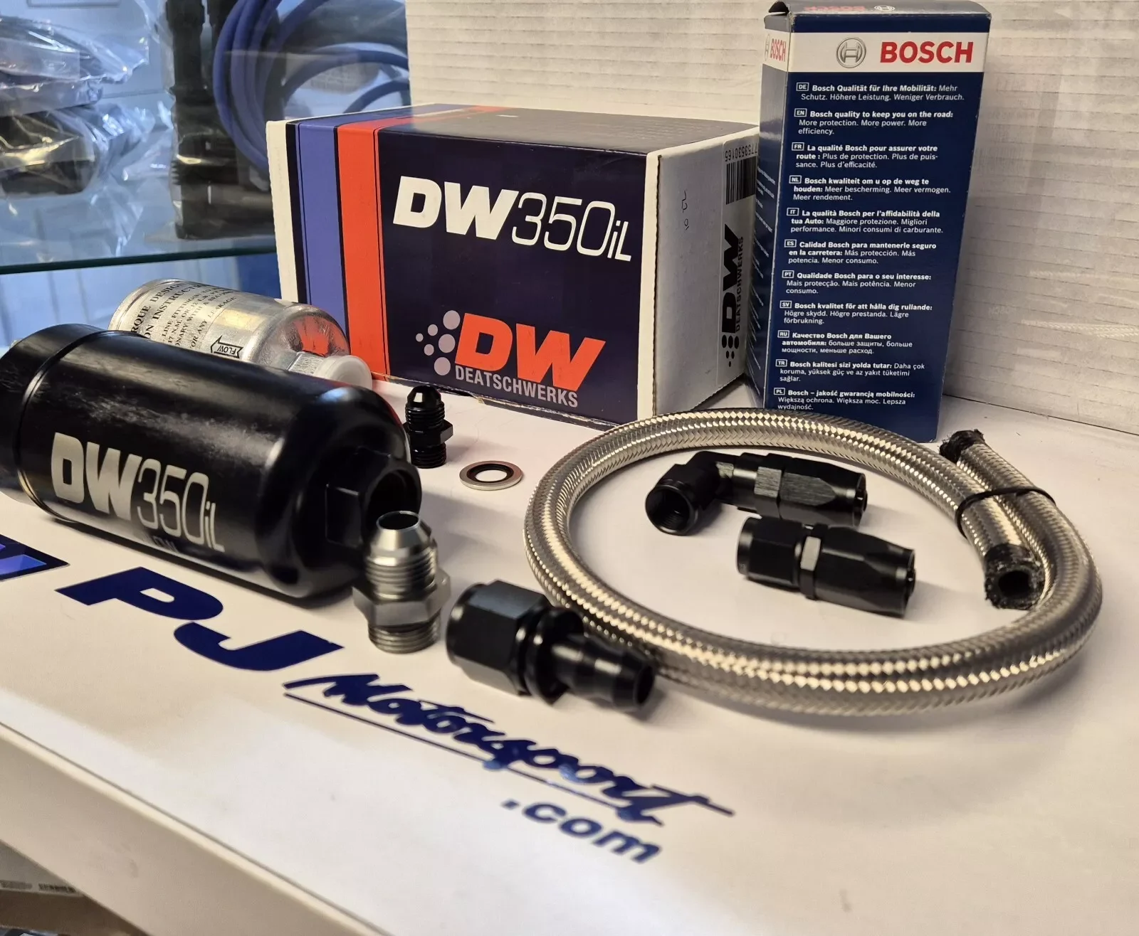 DeatschWerks 350L/PH fuel pump kit