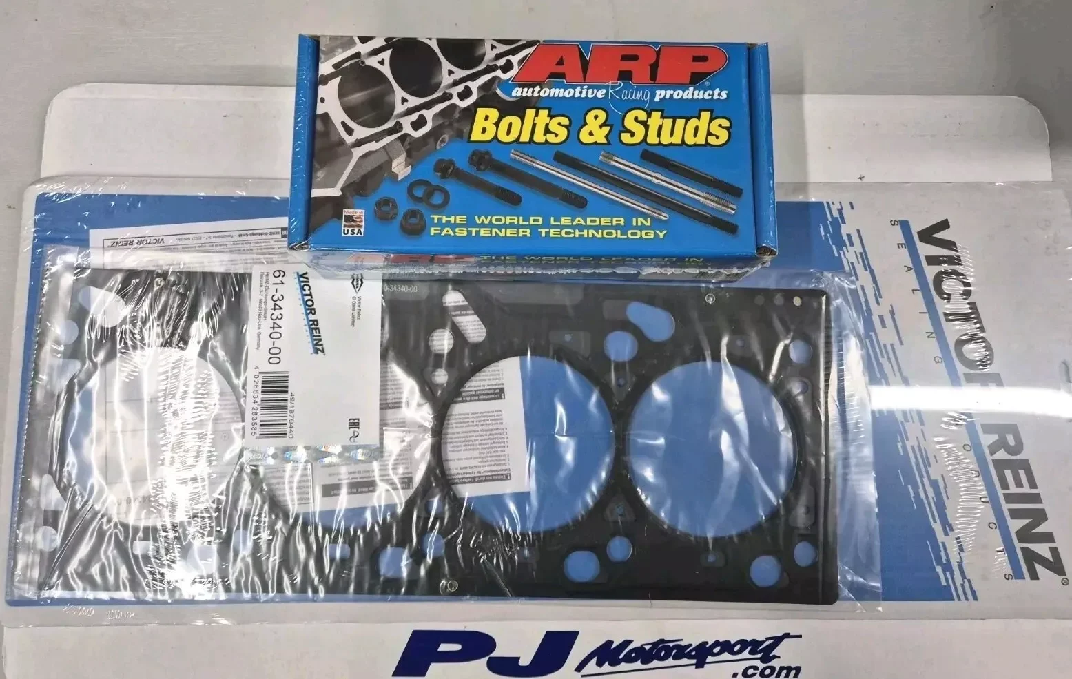 ARP Ford zetec headstud kit & 1.3MM head gasket focus RS silver&blacktop engines