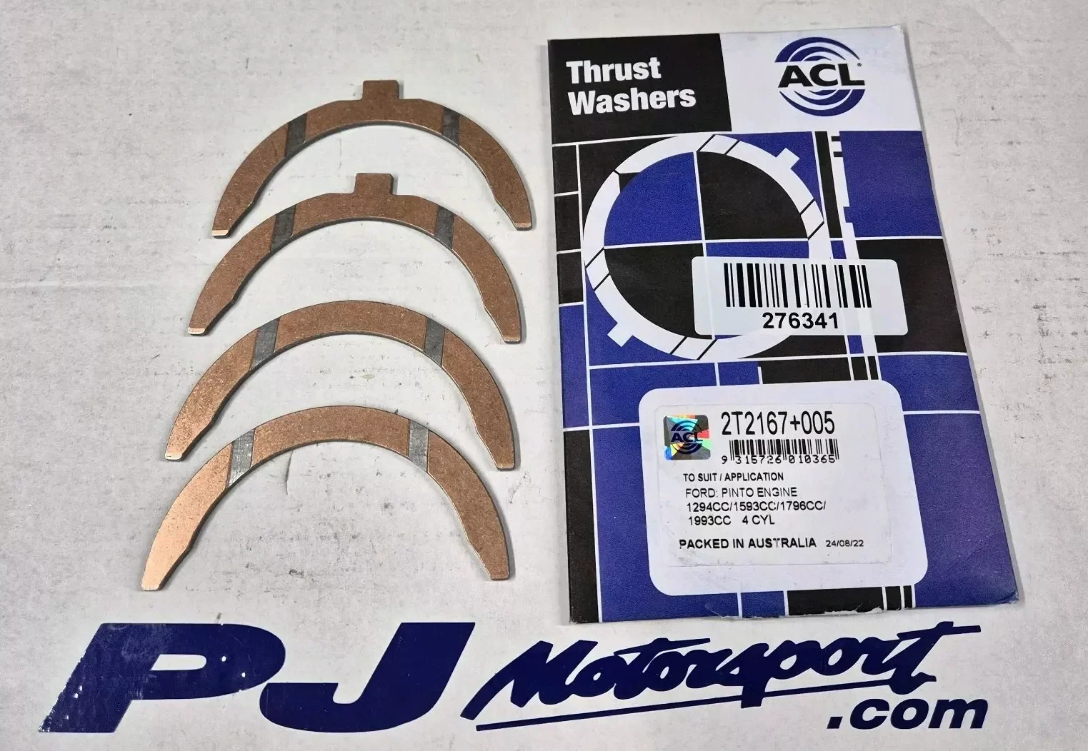 ACL oe quality Cosworth yb & pinto thrust washer set +5 thou oversize