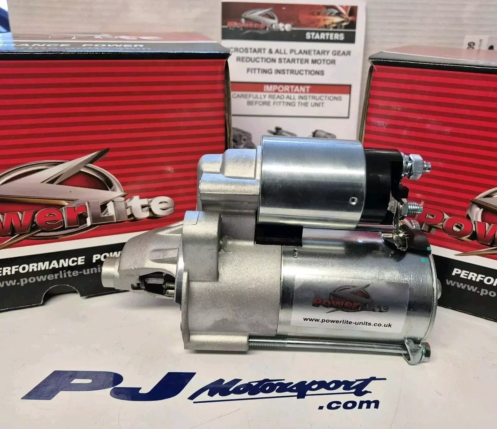 Powerlite Cosworth 2WD starter motor uprated high torque