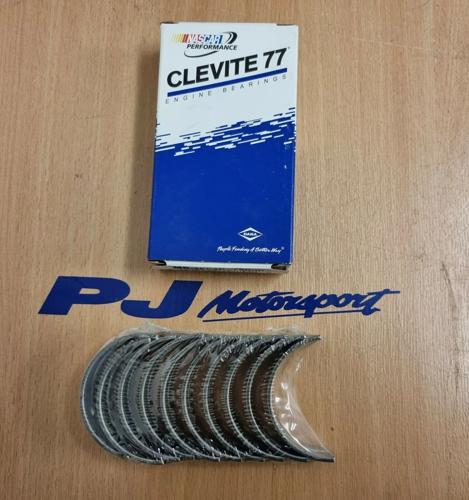 Clevite Ford pinto yb main bearing set +0.75mm