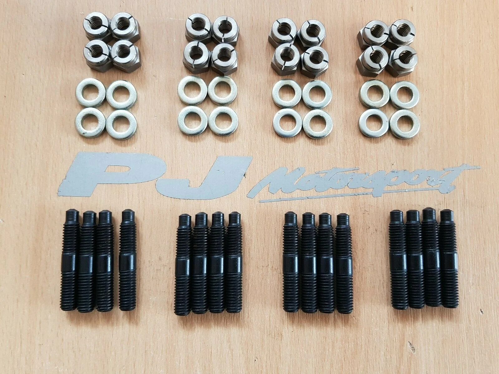 Cosworth yb exhaust manifold stud/nut/washers set (x16)