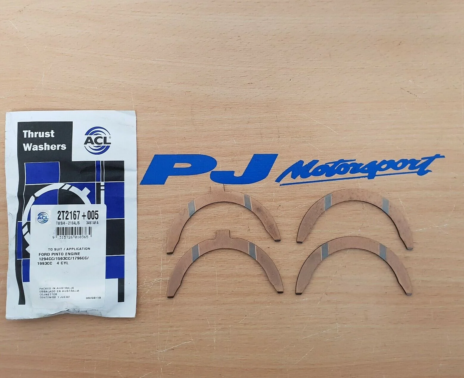 ACL Cosworth yb & pinto thrust washer set