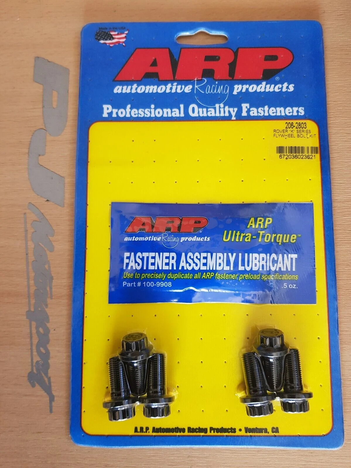 ARP RS turbo Ford cvh flywheel bolt set 1.6L uprated