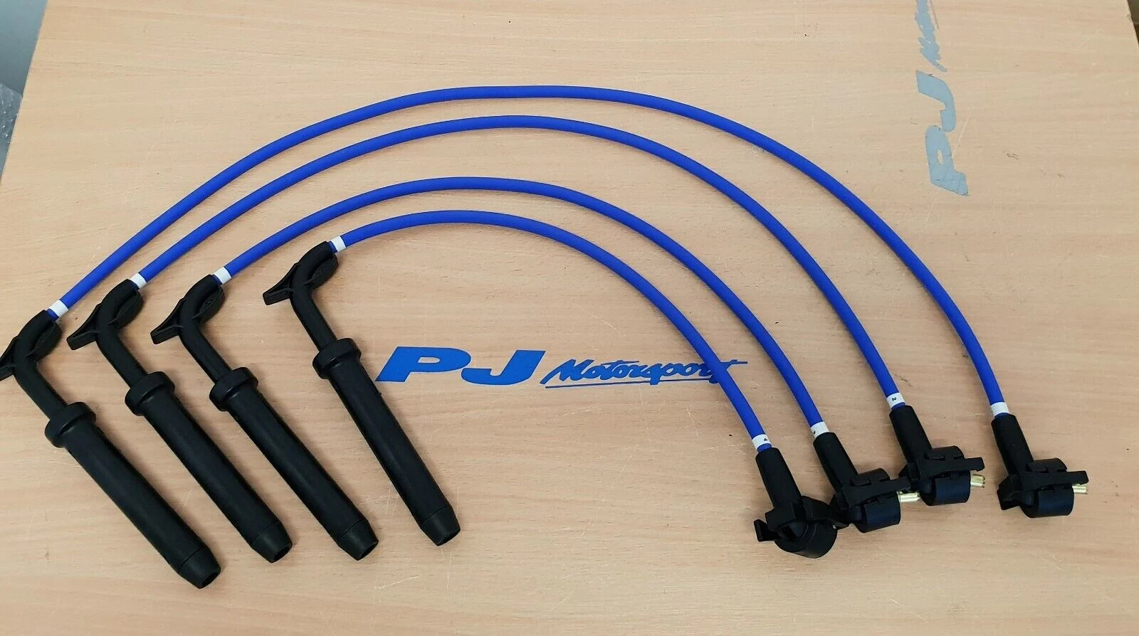 Electric blue fiesta RS turbo cvh lead set ignition lead set