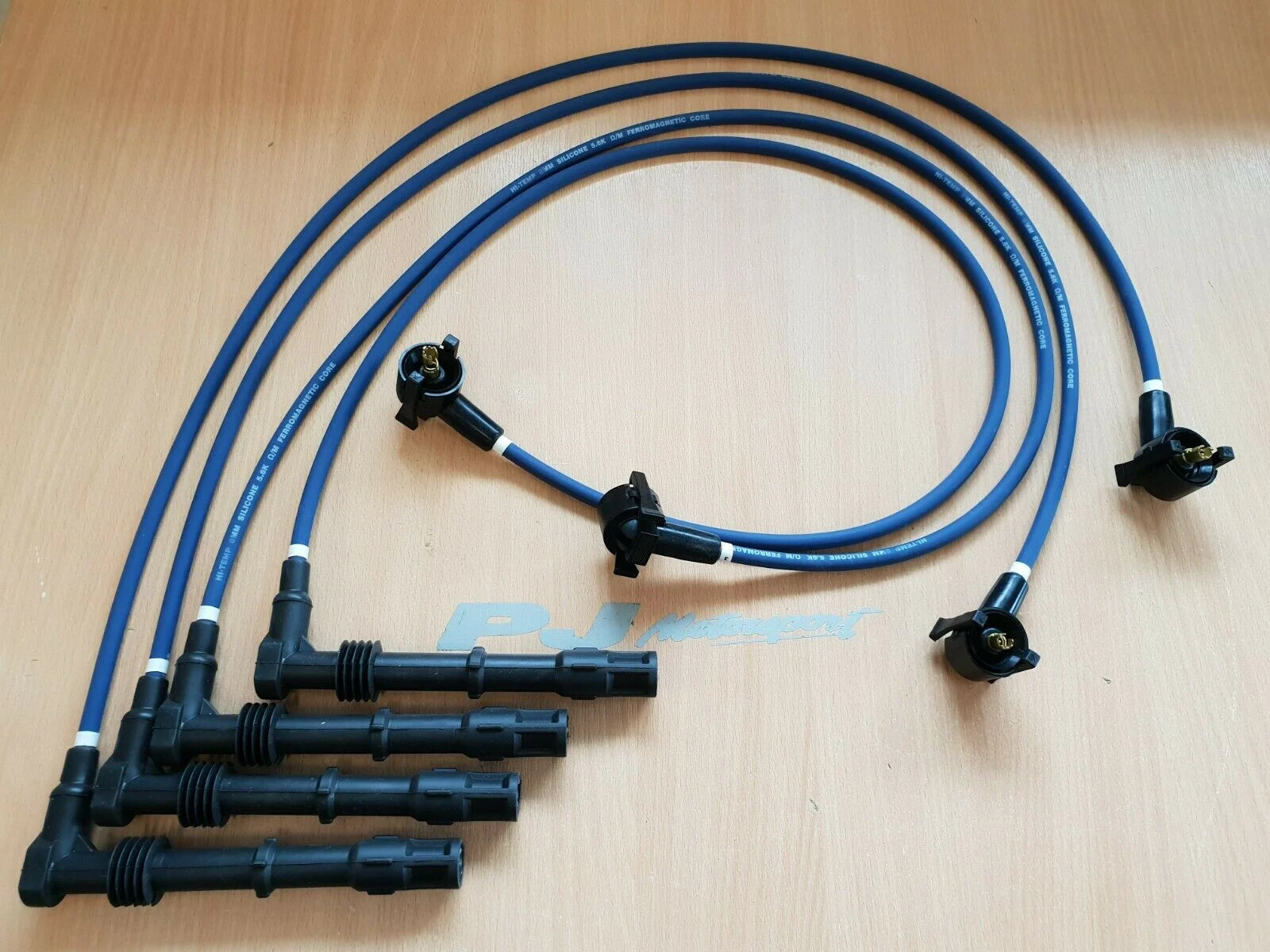 Blue Cosworth yb wasted spark plug lead set
