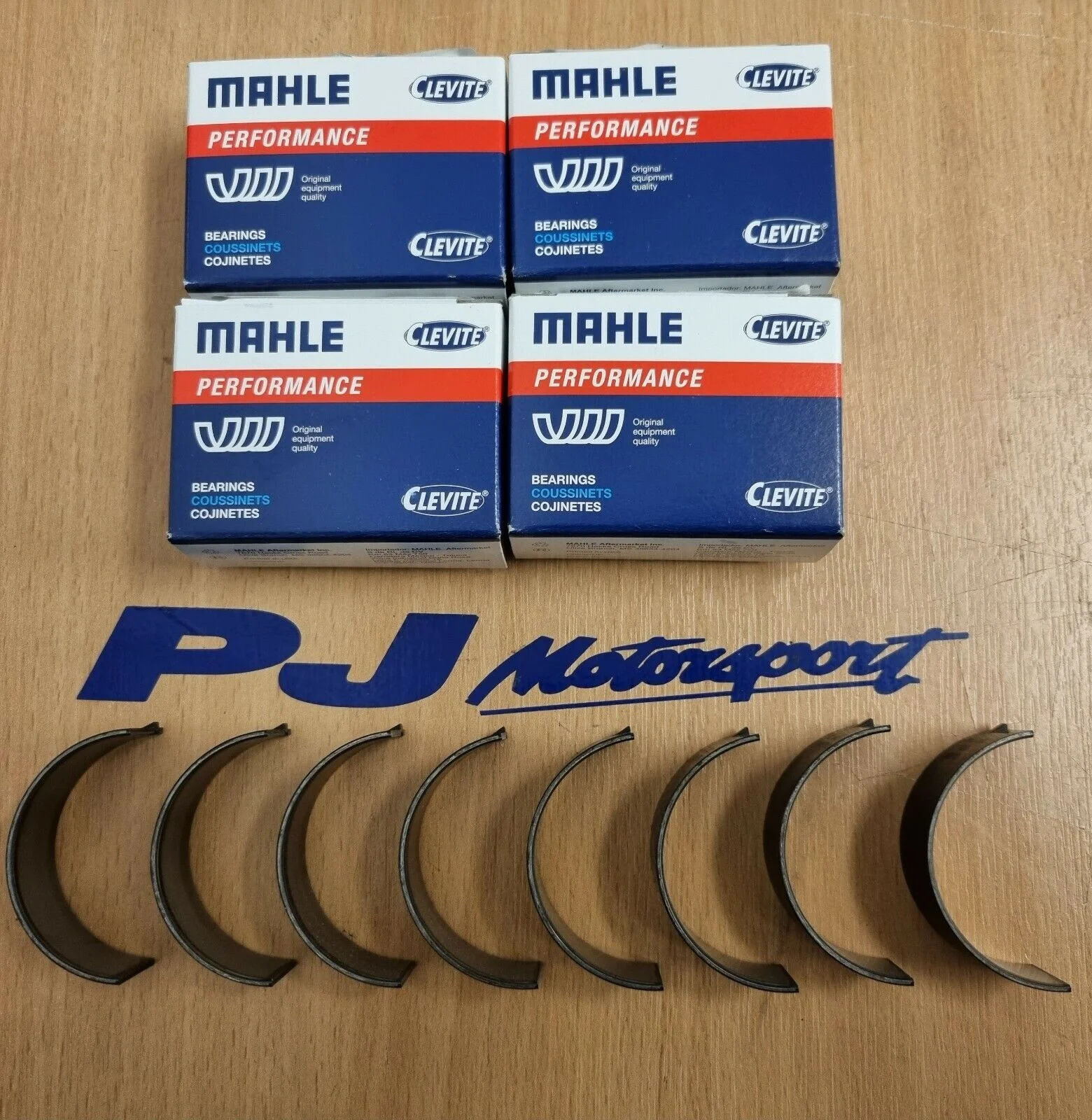Mahle focus RS MK1 zetec big end bearing set uprated (std size)
