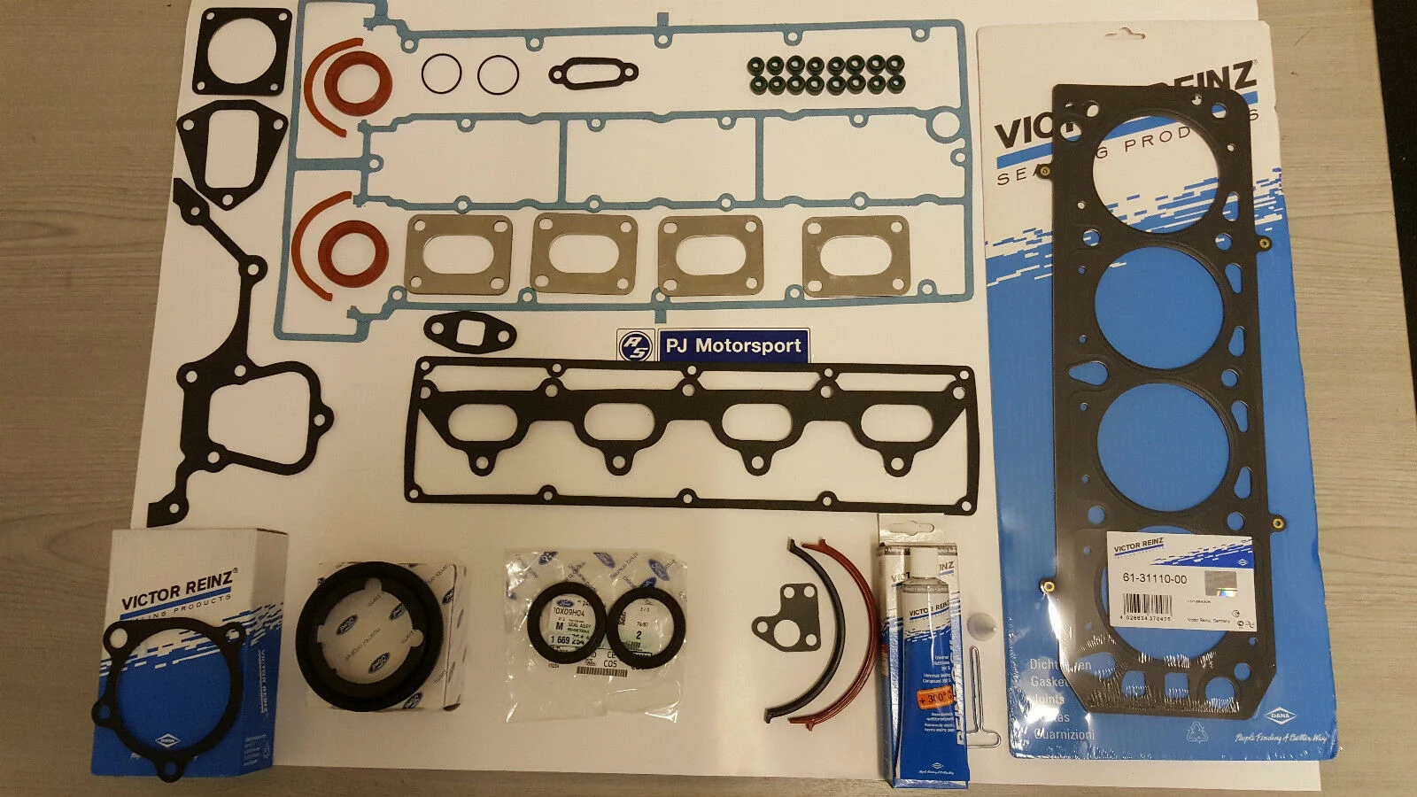 Cosworth 2wd engine gasket set with wrc multilayer head gasket