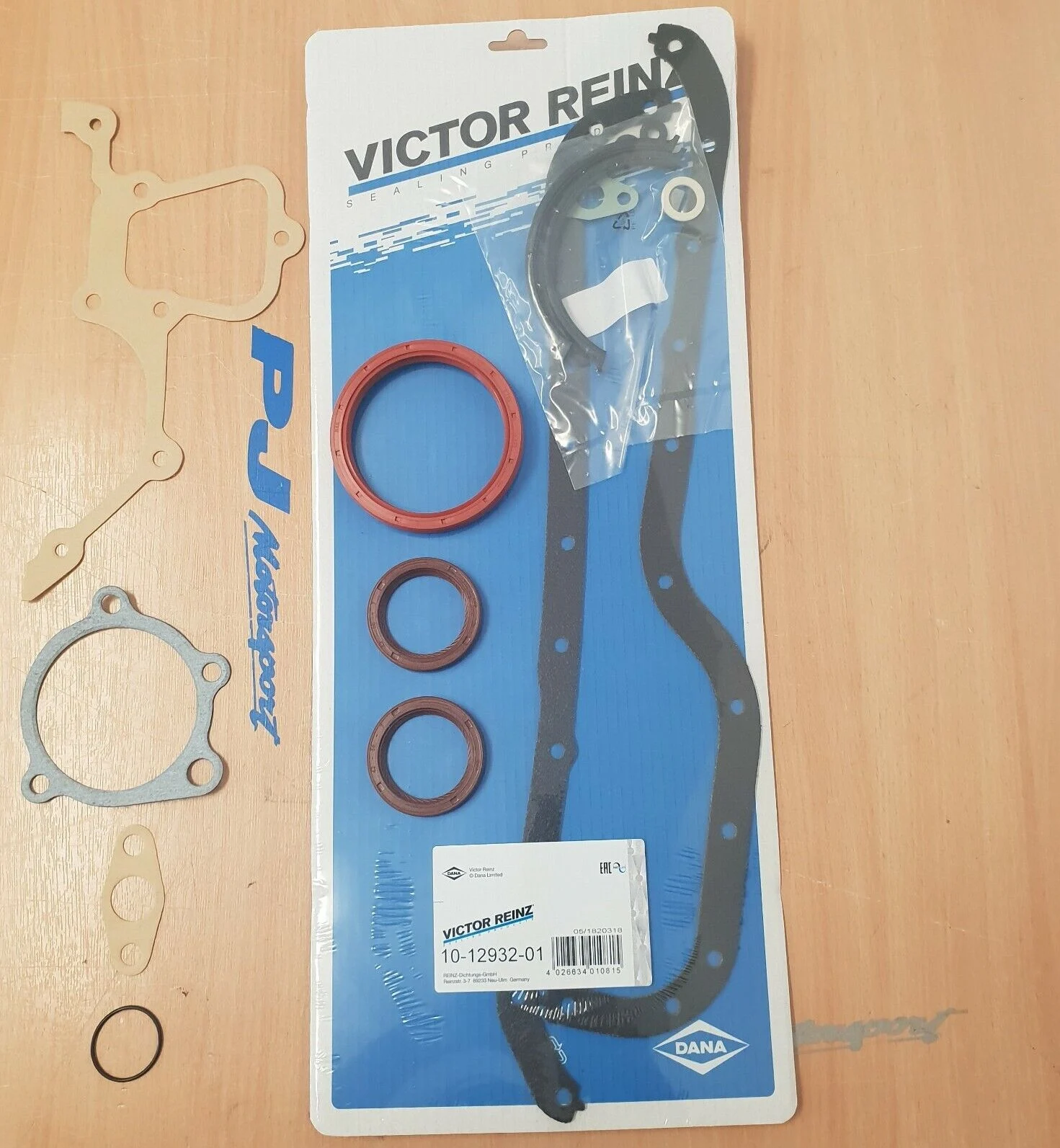 Pinto conversion set bottom end gasket set (reinz sump gasket)