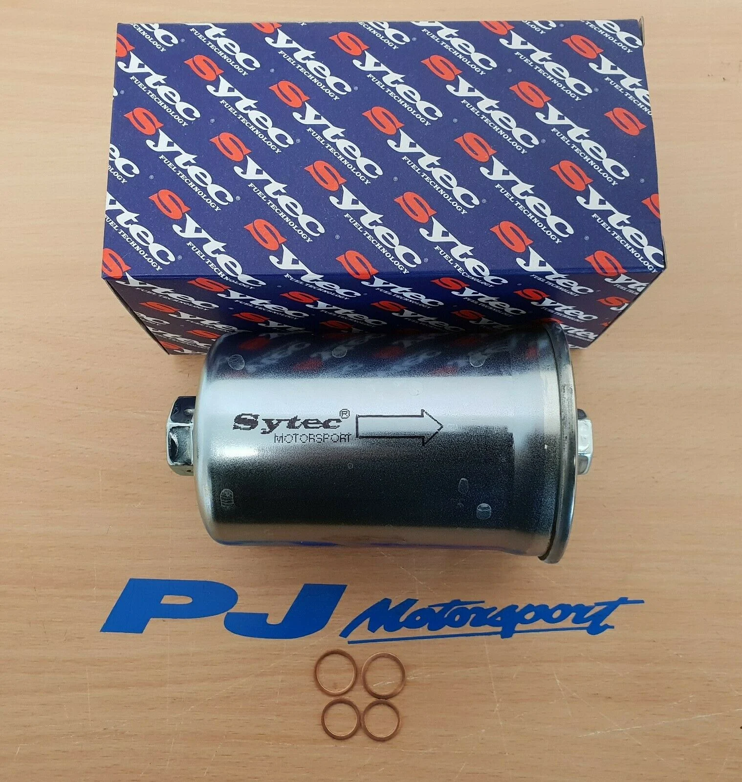 Sytec motorsport escort cosworth/rs turbo fuel filter & sealing washers