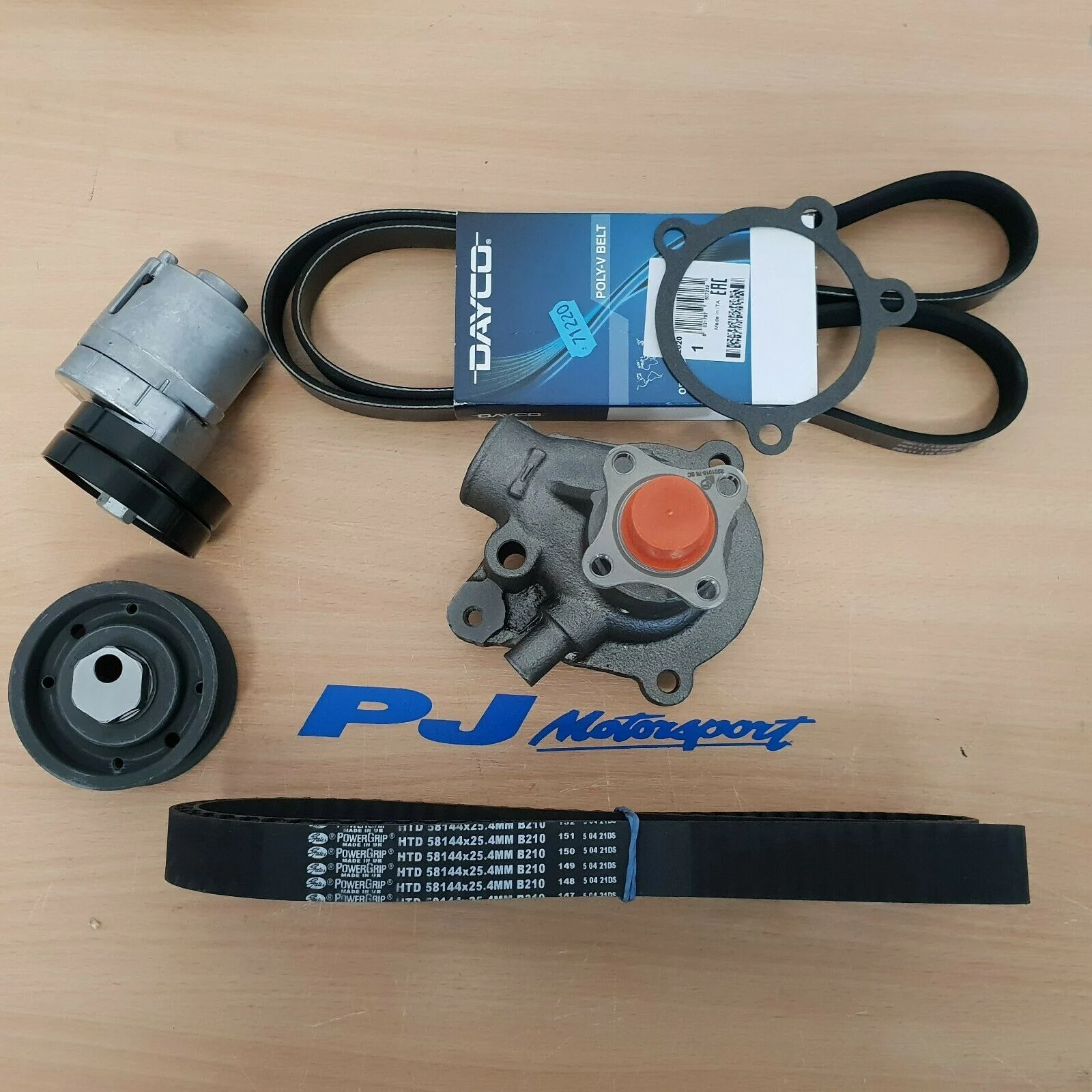 Cosworth 4x4 group A cambelt kit inc. Water pump, auxiliary belt & tensioner