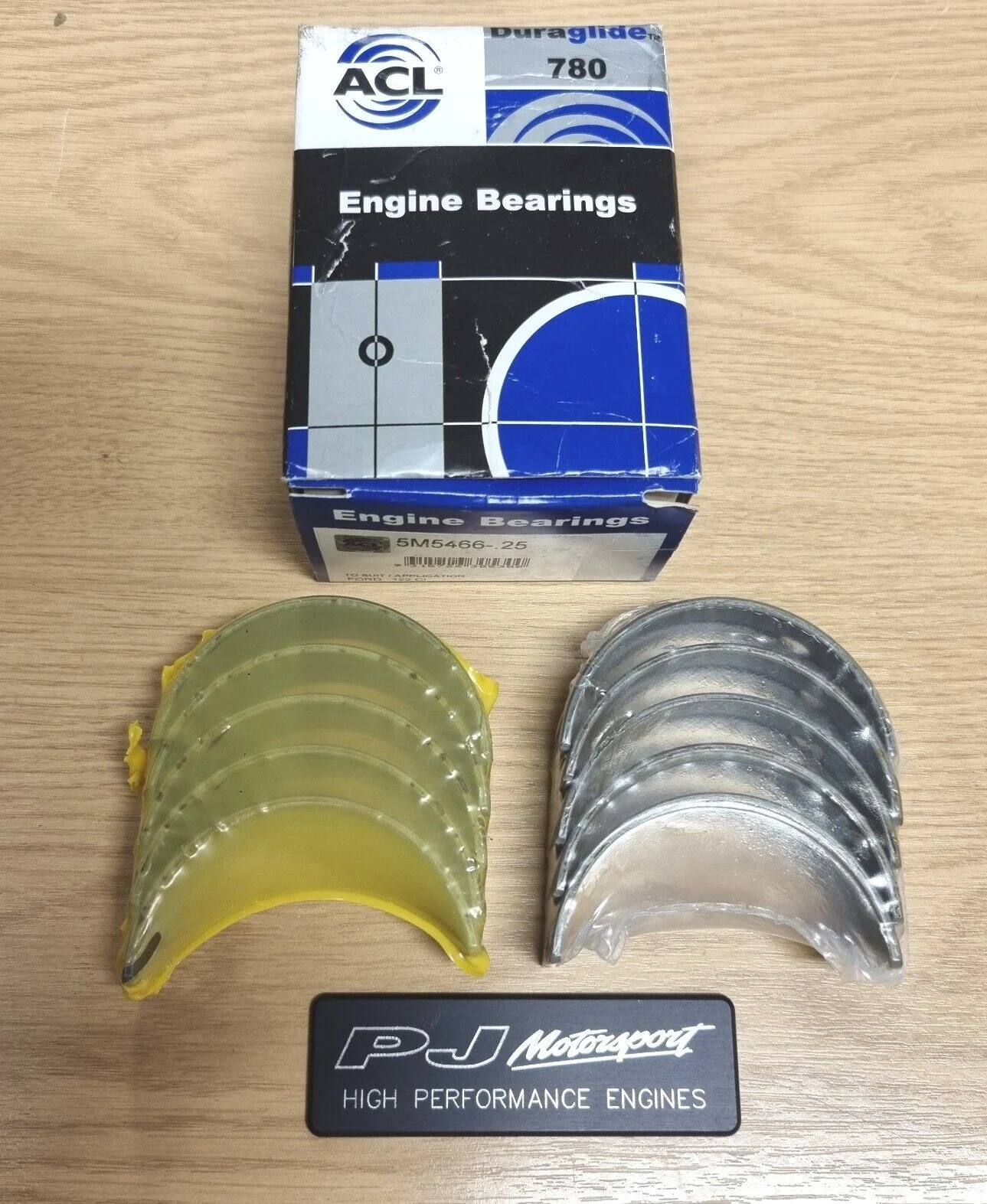 Cosworth yb ACL duraglide mains bearing Set+0.25mm oversize yb specific