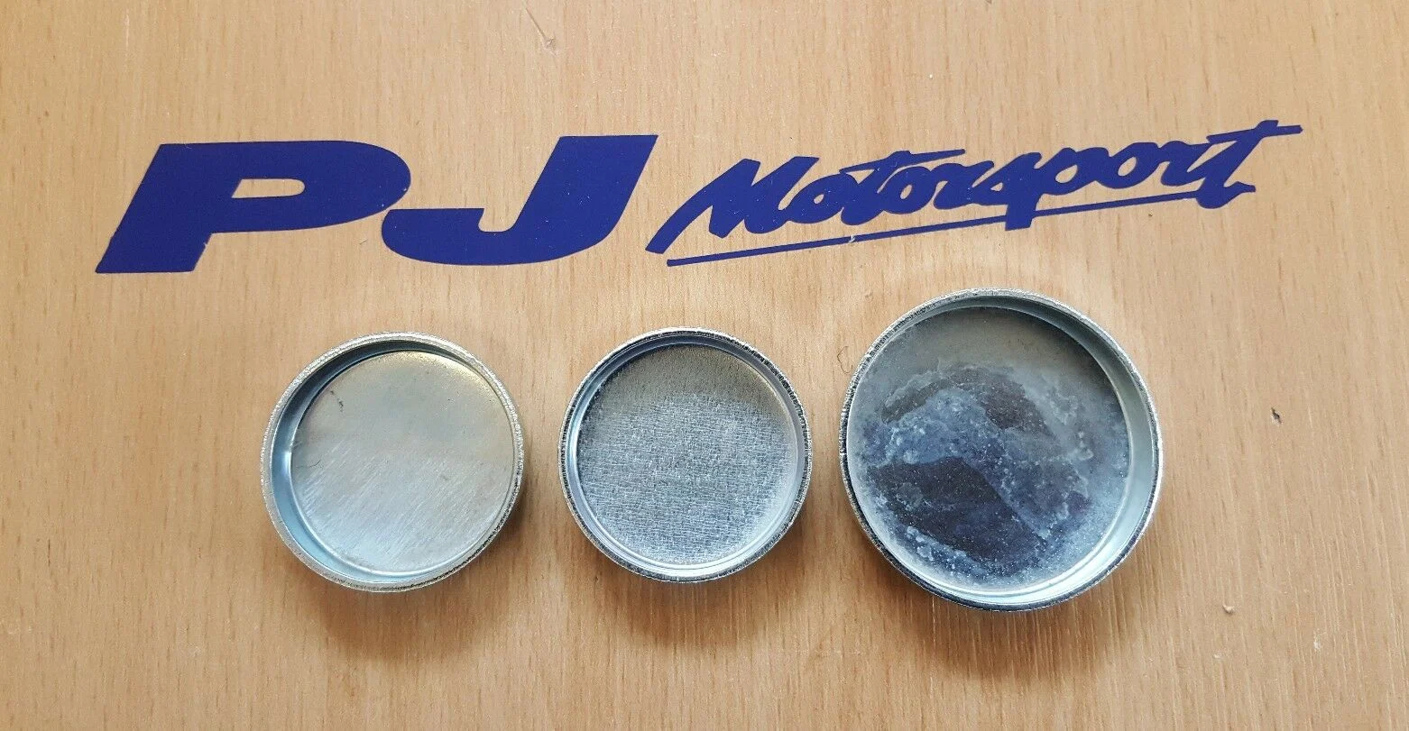 Cosworth yb/pinto water gallery core plug set (x3)