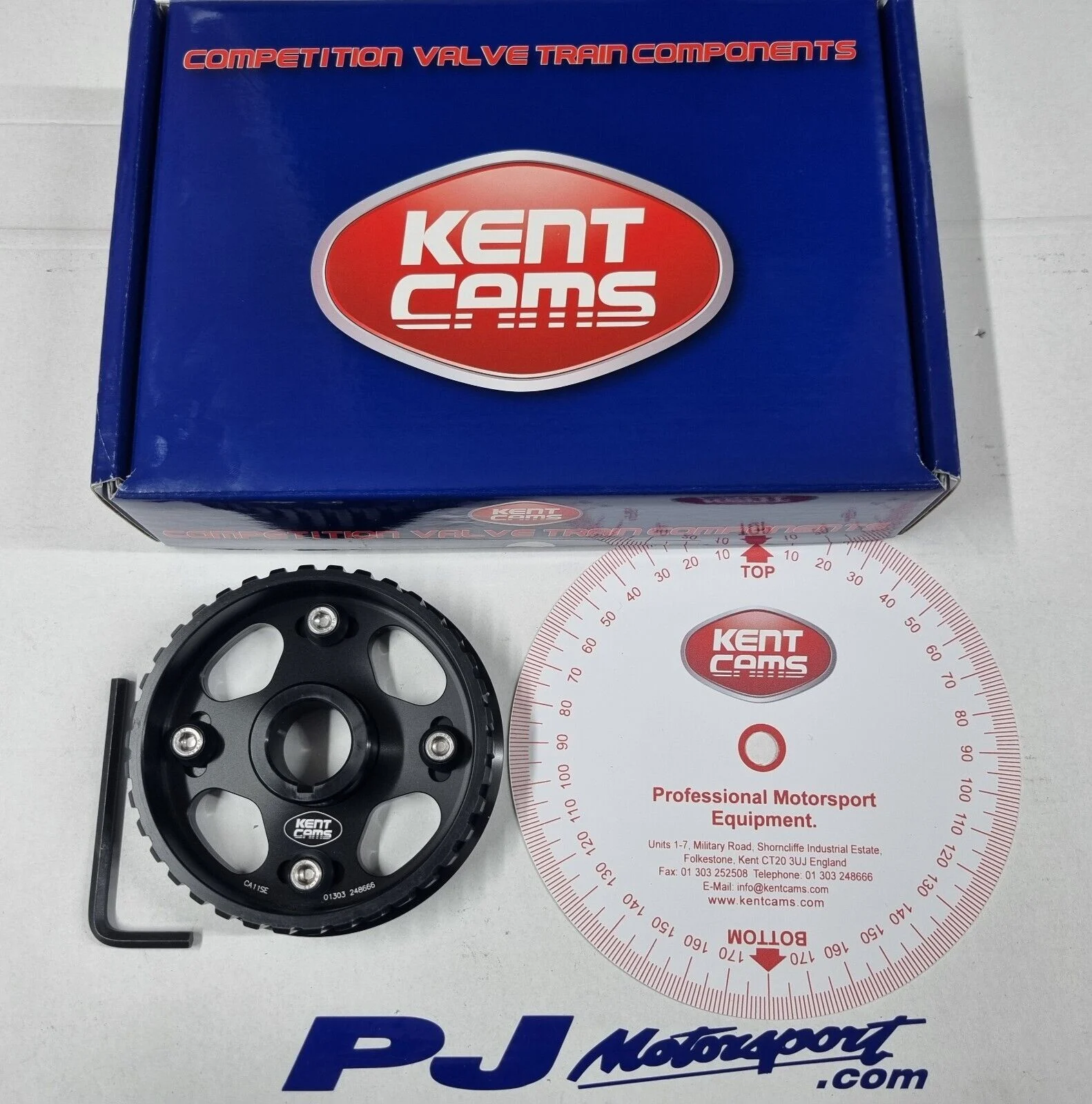 Kent cams pinto sohc camshaft pulley vernier