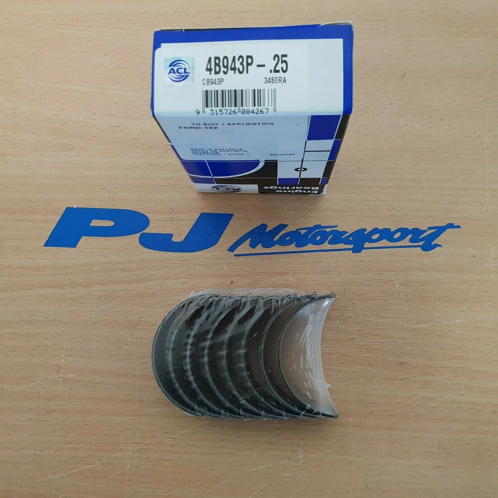 ACL pinto/cosworth yb big end bearing set +0.25mm