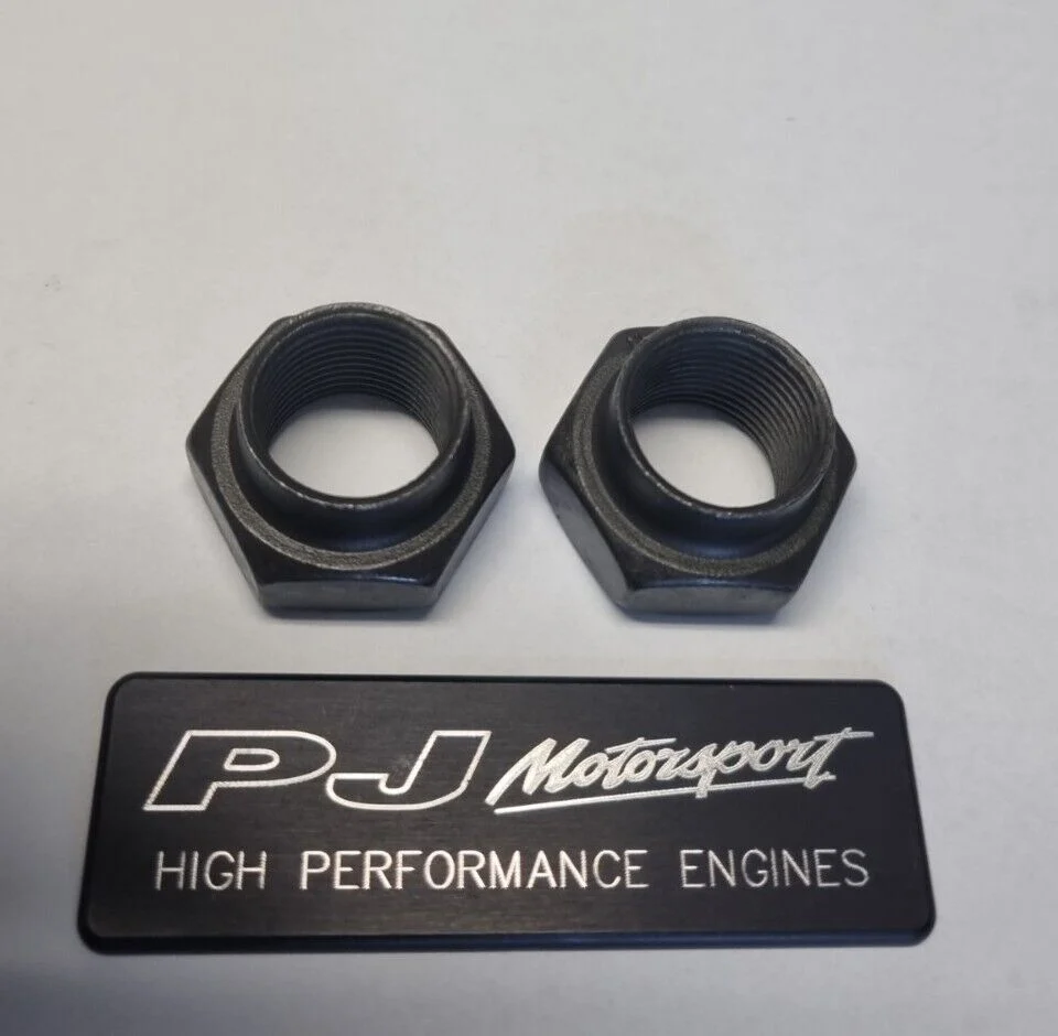 Genuine Ford Cosworth 4x4 front driveshaft hub nut x2