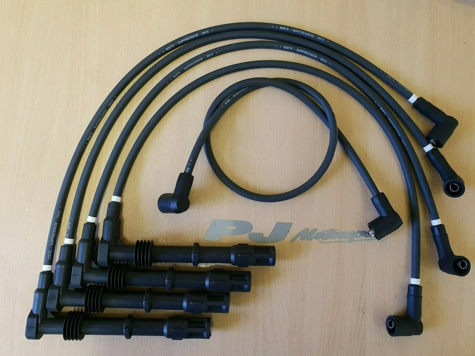 Black Cosworth 4x4 spark plug lead set