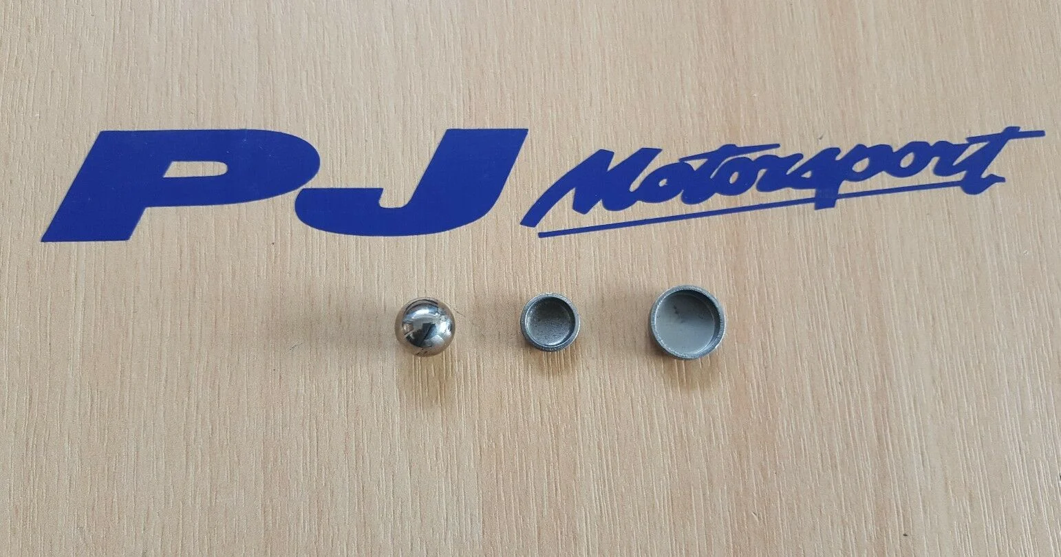 Cosworth yb oil gallery core plug set