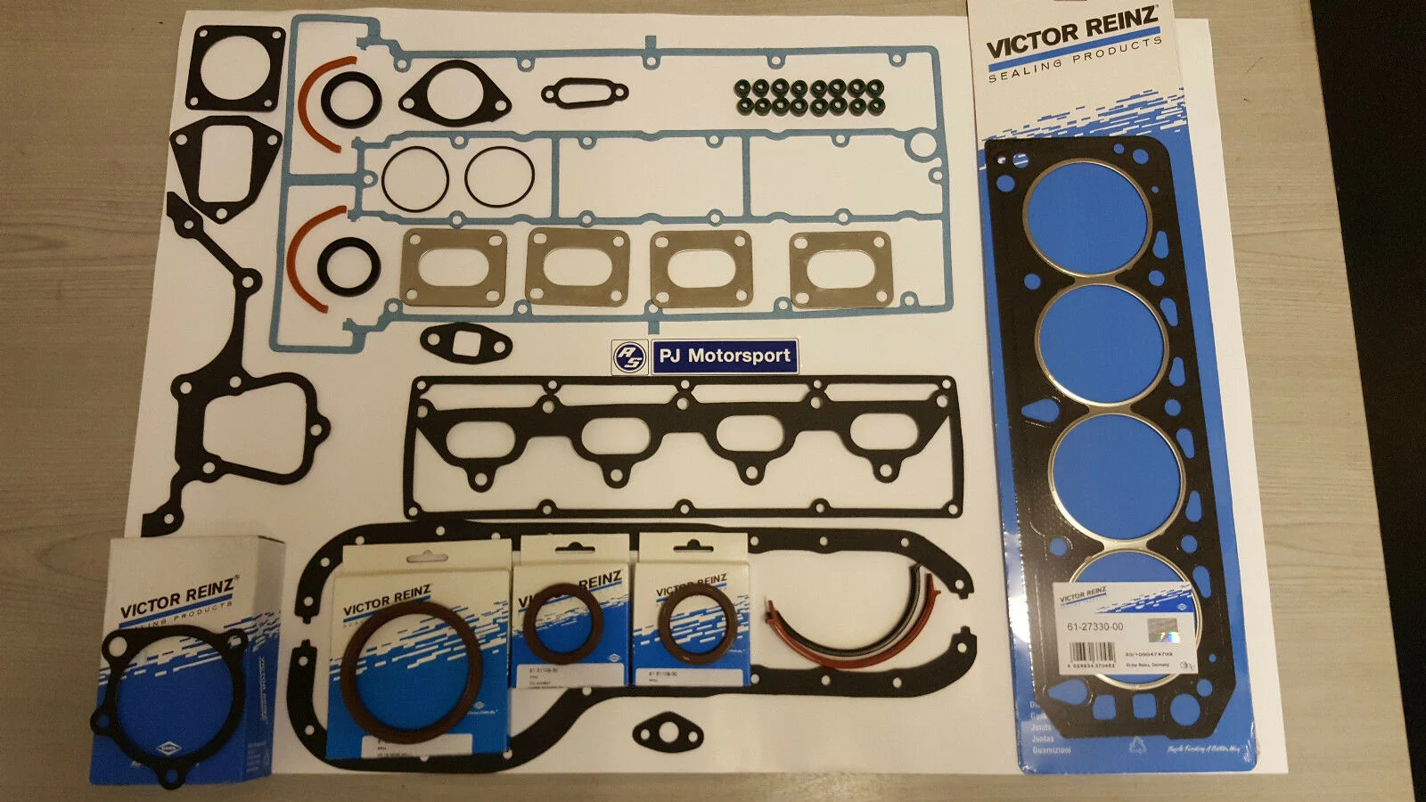 Cosworth 2wd engine gasket set with genuine Cosworth YB0611 group A head gasket
