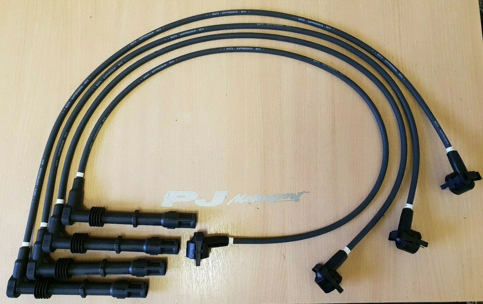 Black Cosworth yb wasted spark plug lead set