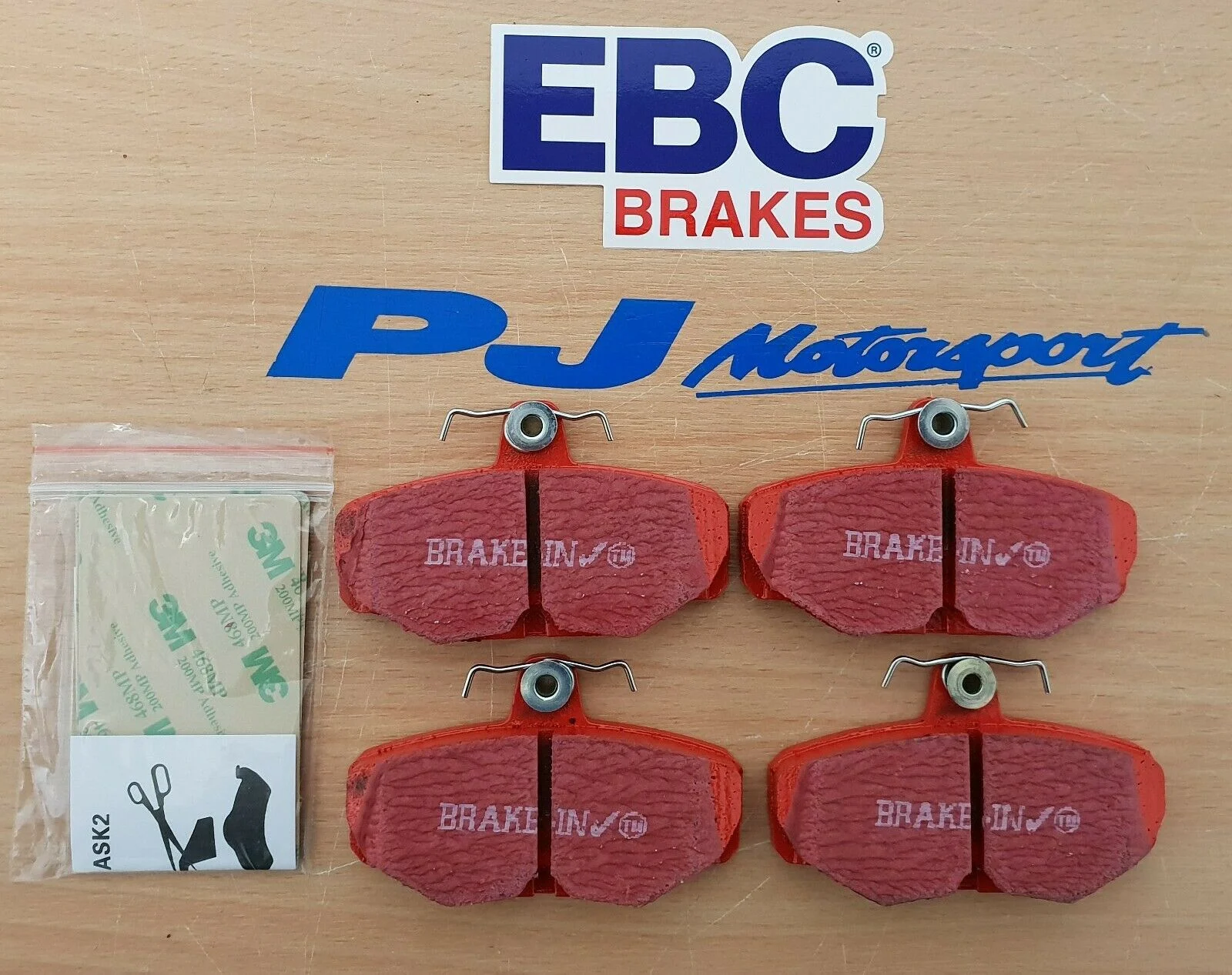 EBC red stuff sierra/escort Cosworth rear brake pad set