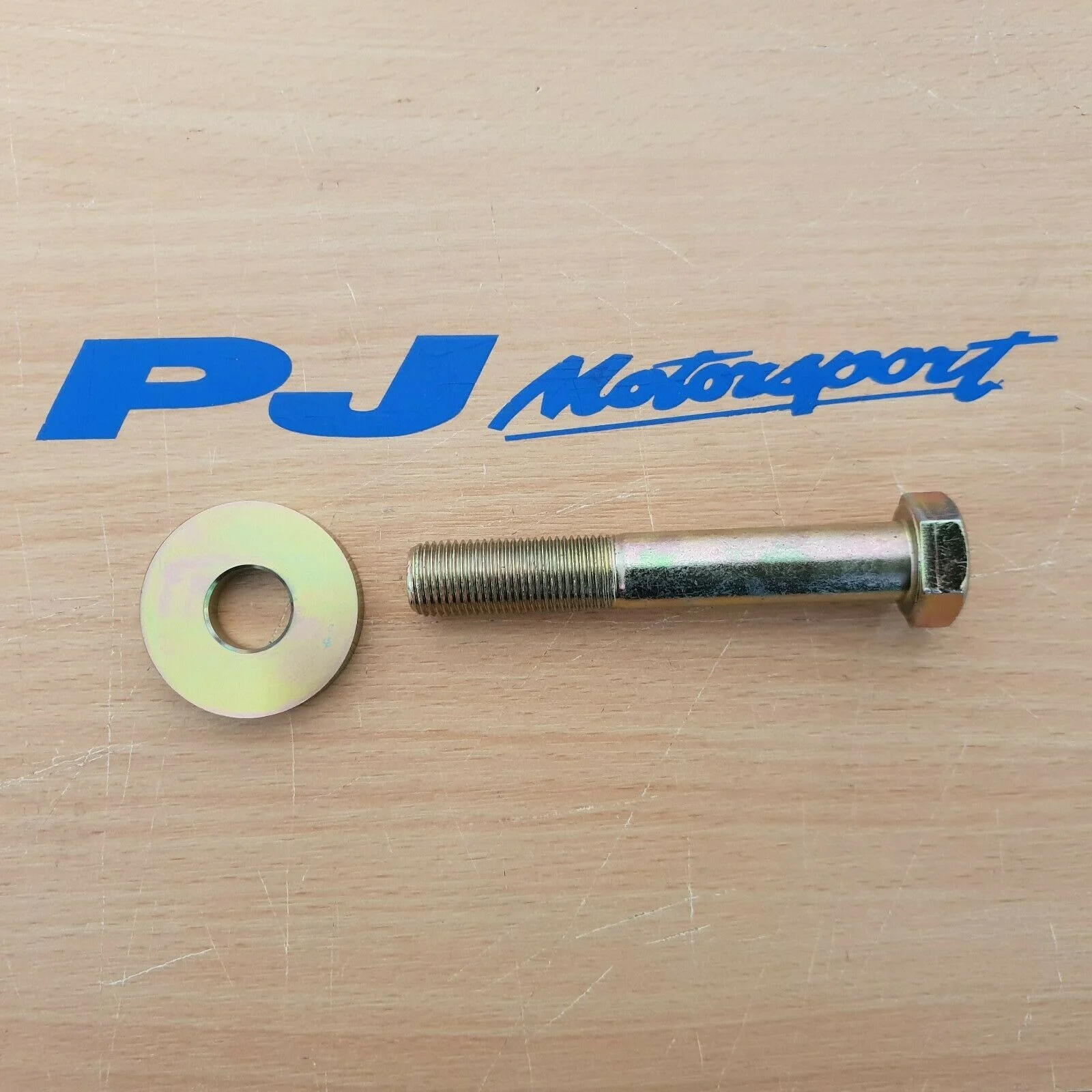 Cosworth yb crankshaft pulley bolt & washer