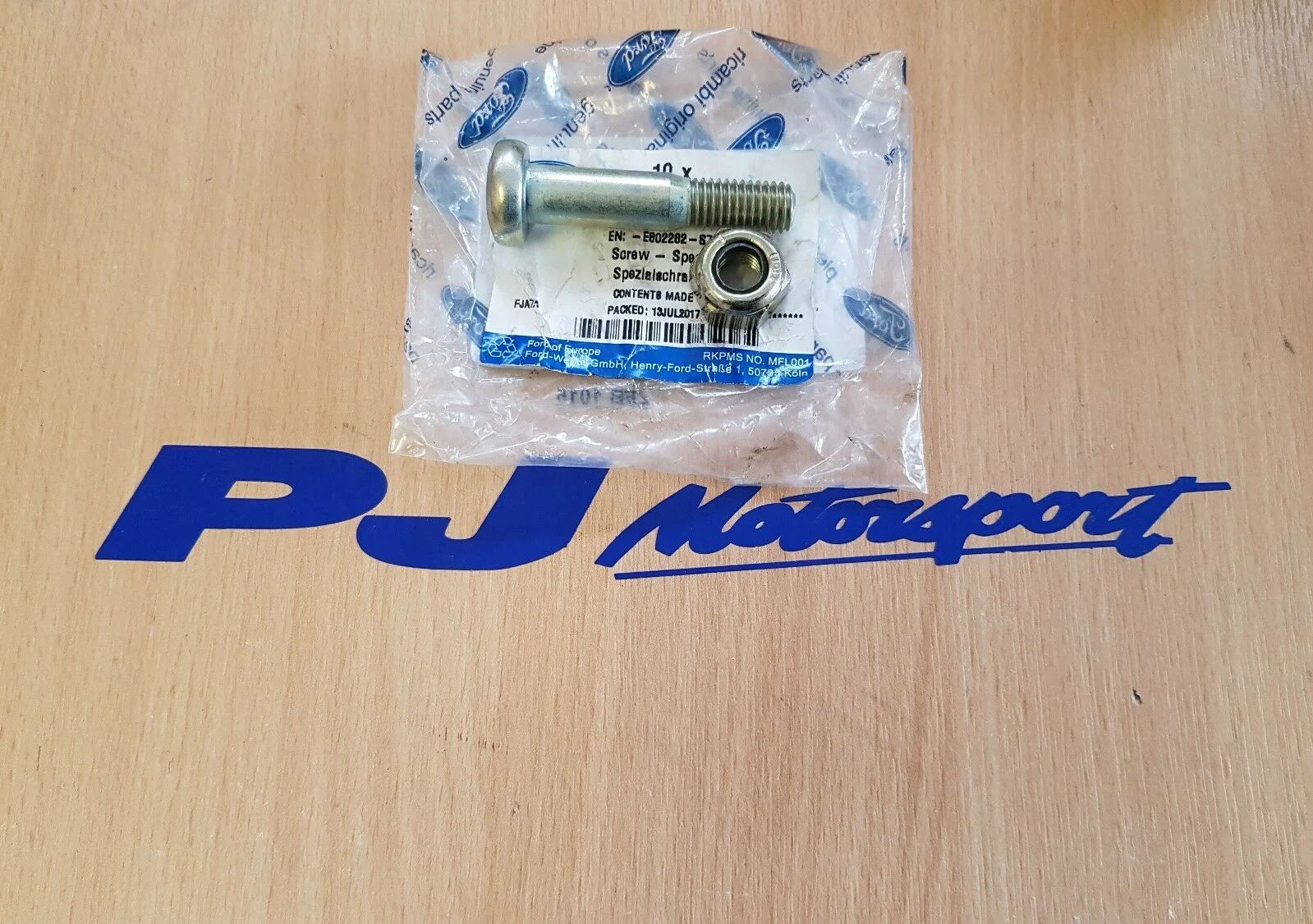 Genuine Ford ball joint pinch bolt