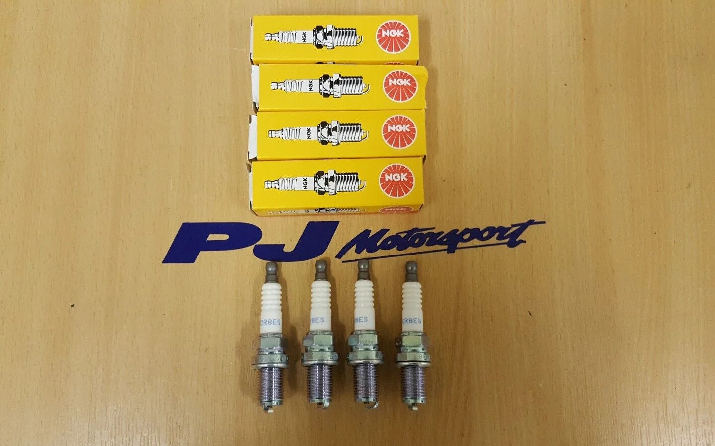 NGK Cosworth spark plug set (4) copper core