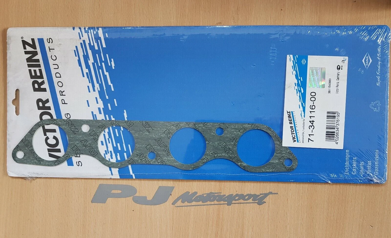 Victor reinz fiesta RS turbo inlet plenum to manifold gasket XR2I XR3I efi