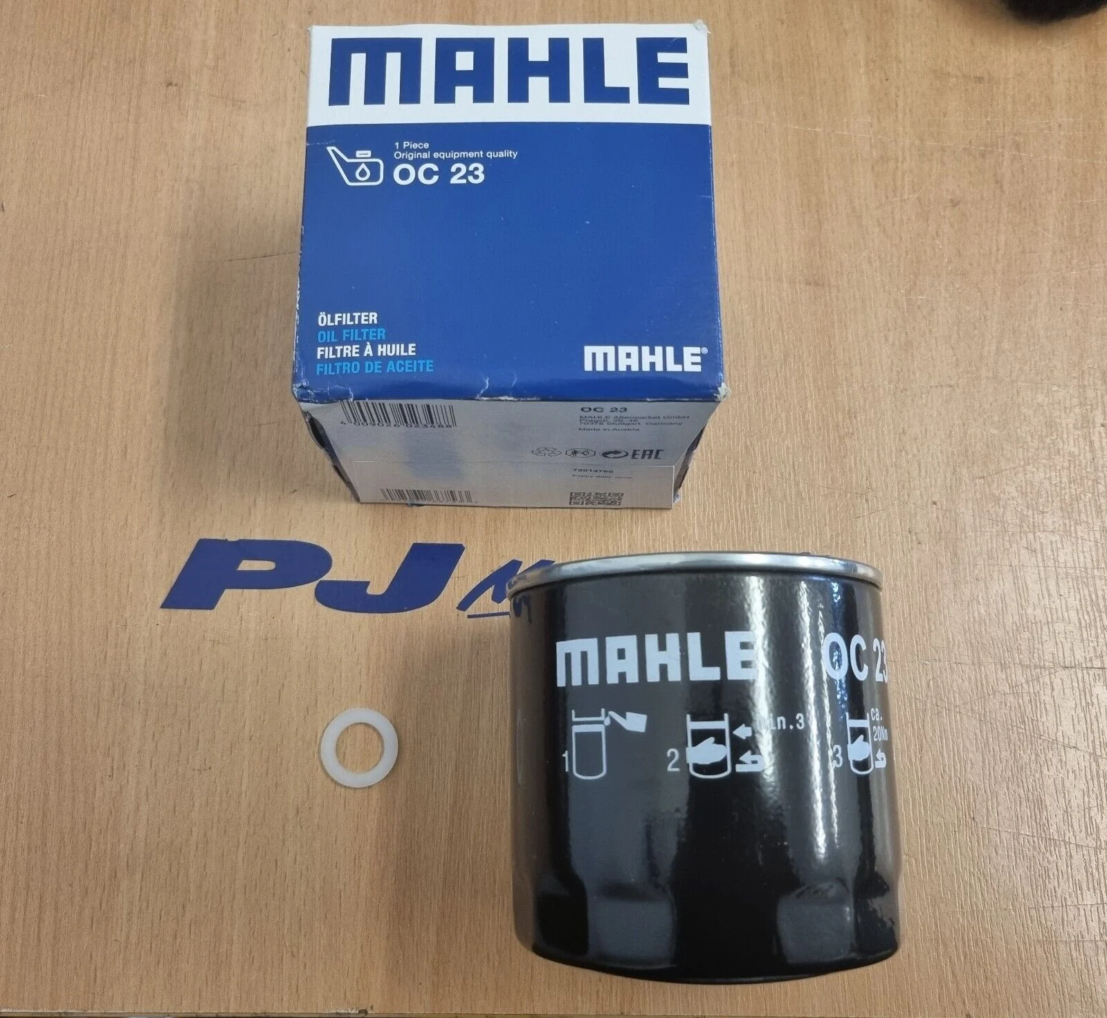 Mahle pinto & 4x4 oil filter + free sump plug washer