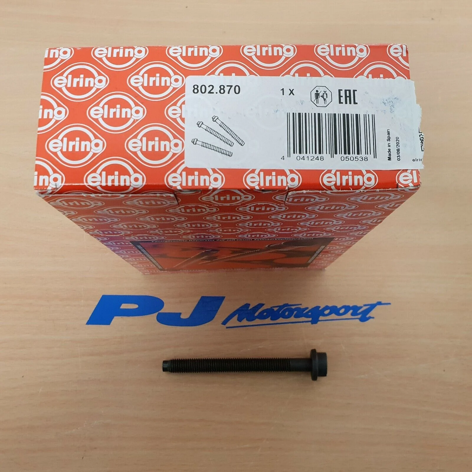 Elring Ford zetec 1.8L 2.0L head bolts silvertop & blacktop engines (inc. RS)