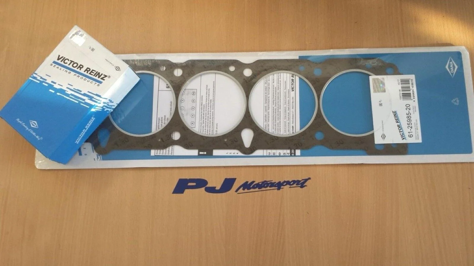 Victor reinz pinto head gasket and head bolts