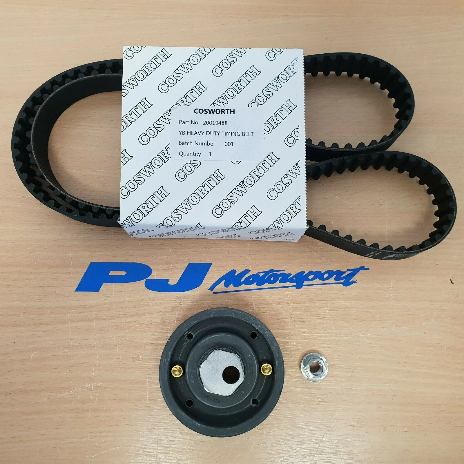 Genuine Cosworth uprated Cosworth yb cambelt with modified tensioner