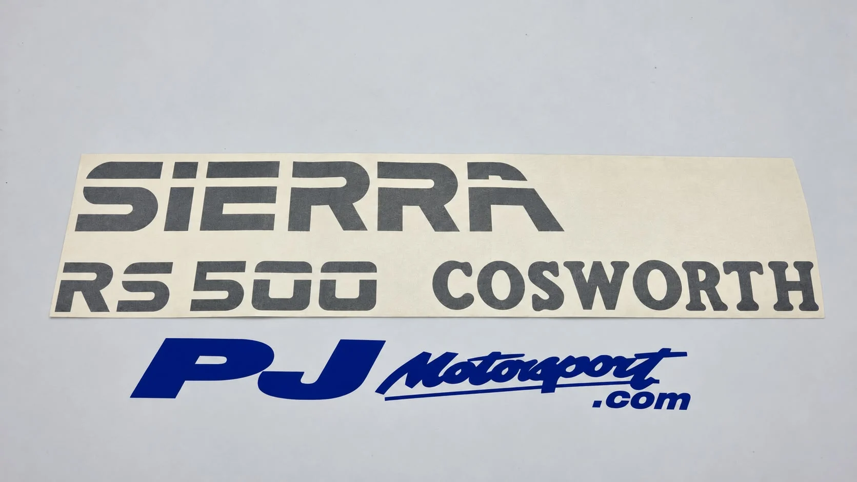 SIERRA RS500 BOOT DECAL AS O.E